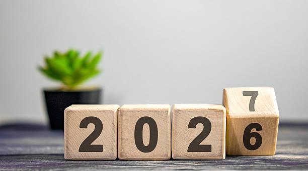 wooden blocks flipping from 2026-2027