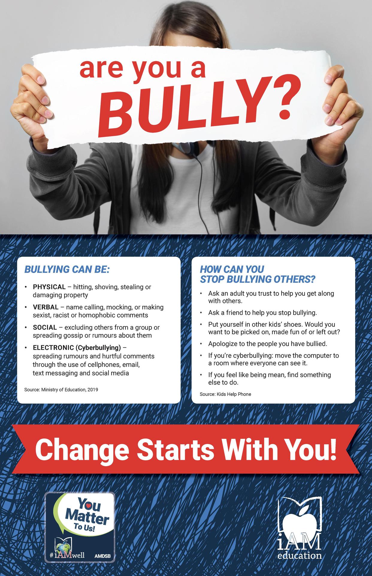 Are you a bully poster