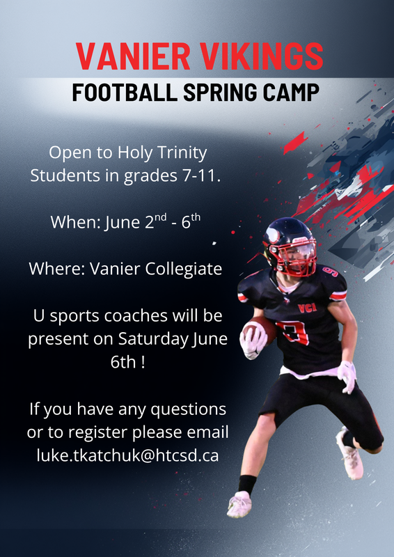 Vanier Spring Football