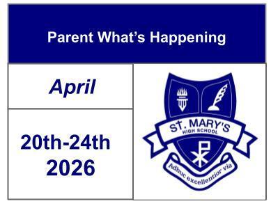 Parent What's Happening - April 20-24, 2026 Featured Photo
