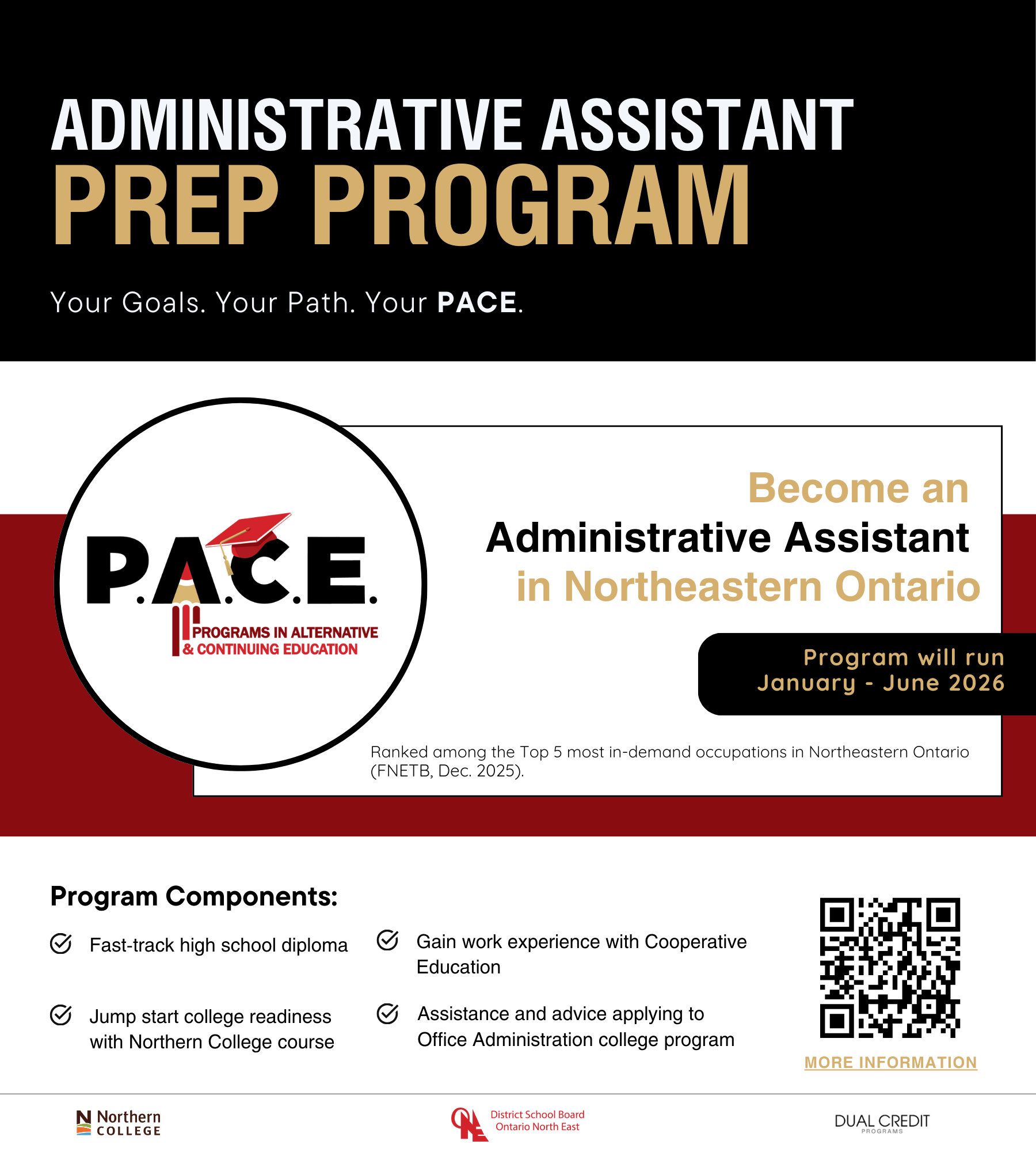 Administrative Assistant Prep Program.  