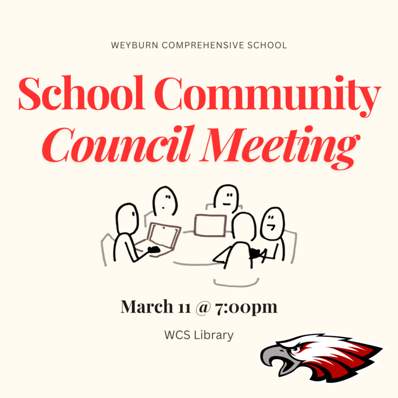 March 11: SCC Meeting