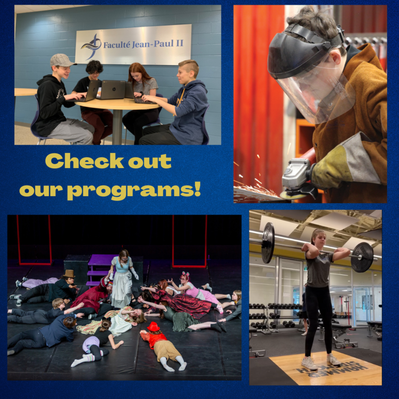 Check out our Programs !! Featured Photo