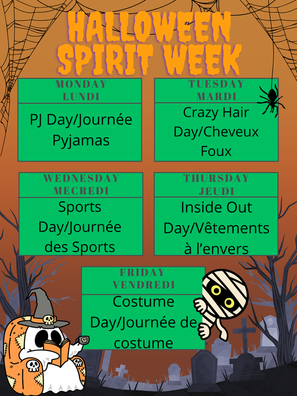 Halloween Spirit Week