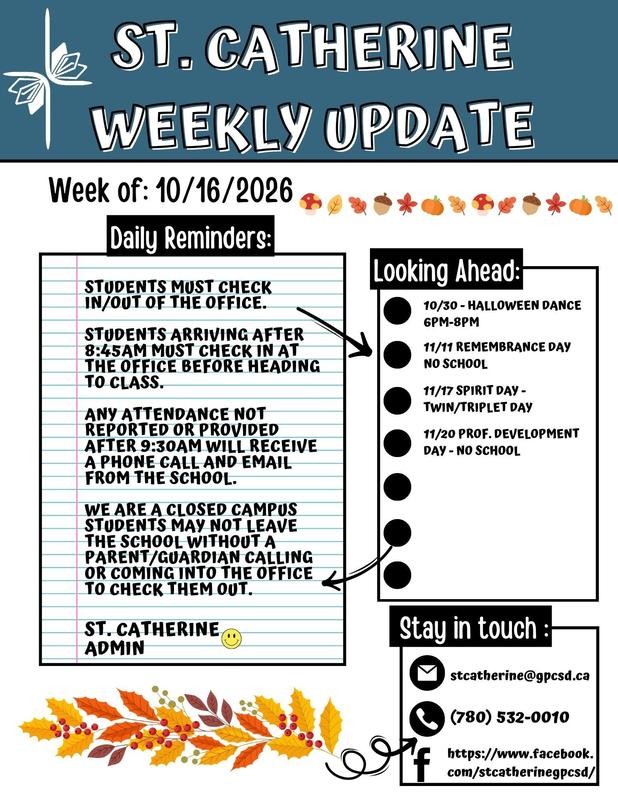 St. Catherine Weekly Update Featured Photo