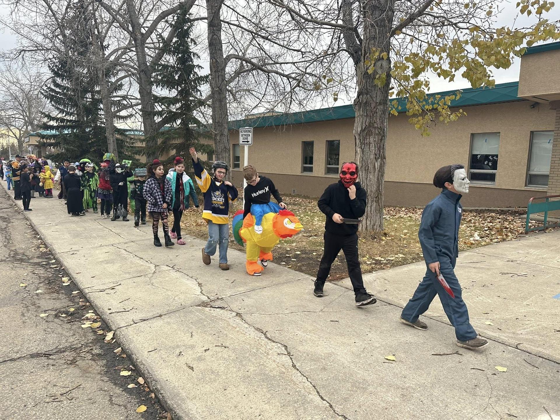 Halloween parade