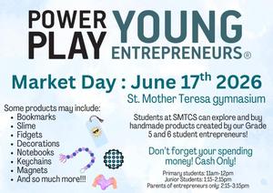 Flyer for Young Entrepreneurs Fair with dates and times