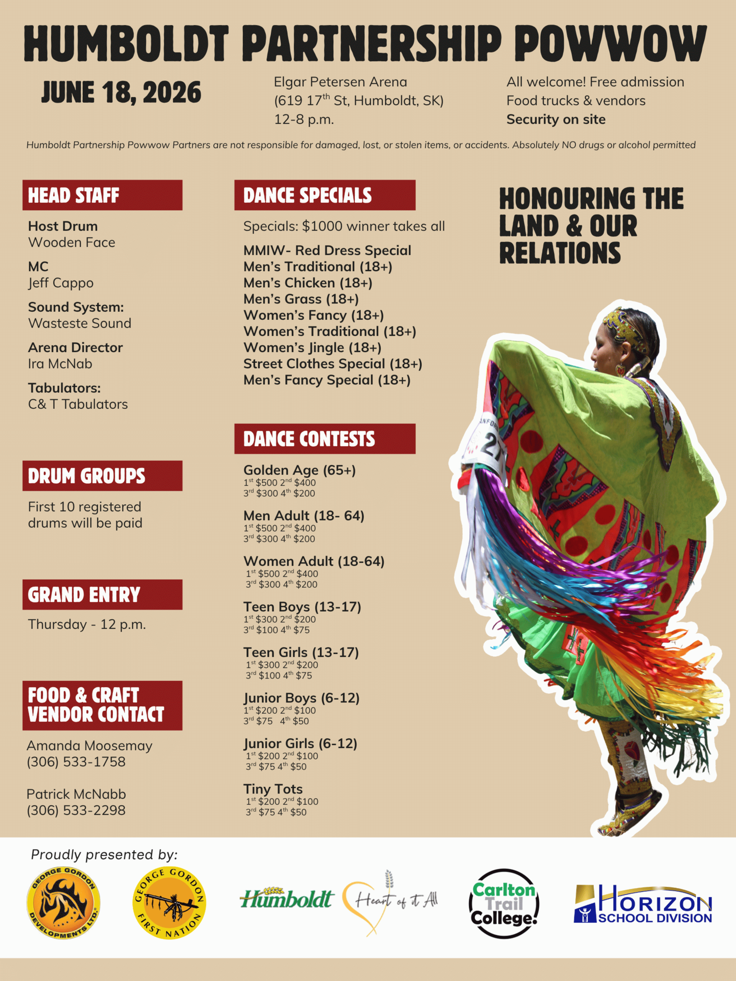 Humboldt Partnership Powwow Dance Information