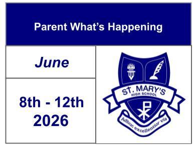 Parent What's Happening - June 8-12, 2026
