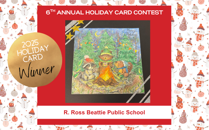 We pleased to present the winning artwork for the 2025 DSB1 Holiday Card Contest!