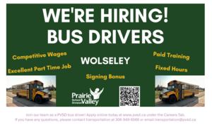 We're hiring bus drivers!