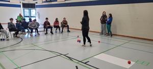 Boccia Ball is fun!