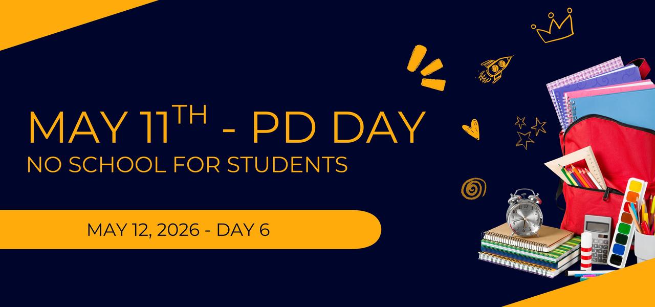 may 11 pd day no school