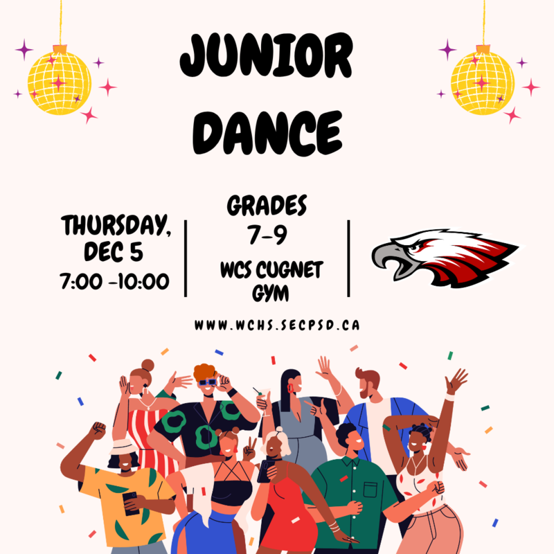 Junior Dance: Dec 5