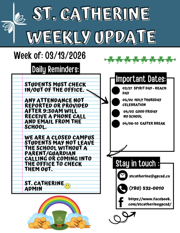 St. Catherine Weekly Update
