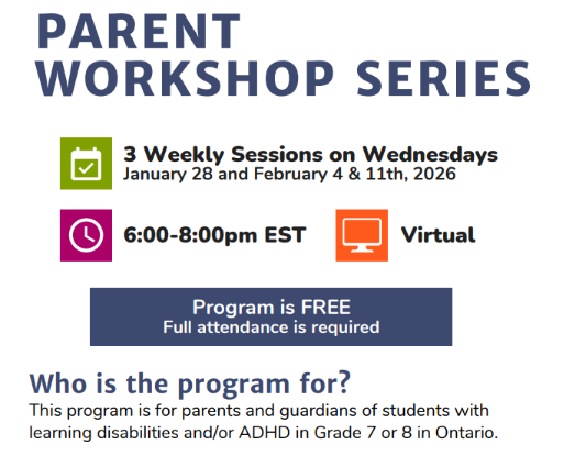 Parent Workshop Series Featured Photo
