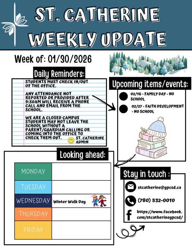 St. Catherine Weekly Update Featured Photo