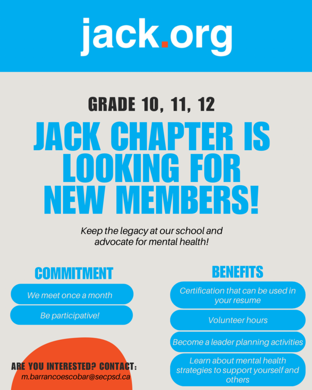 Poster with details listed