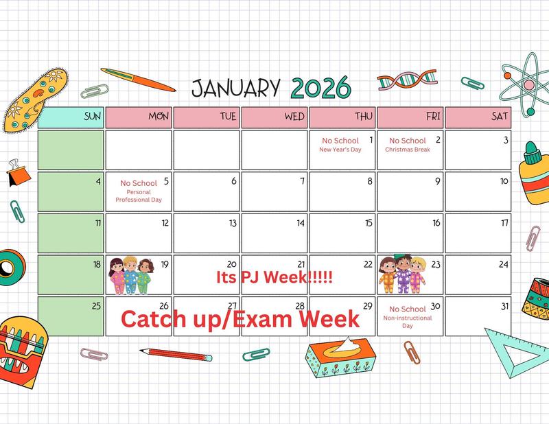 January 2026 Calendar