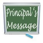 Principal's Welcome Back Letter
