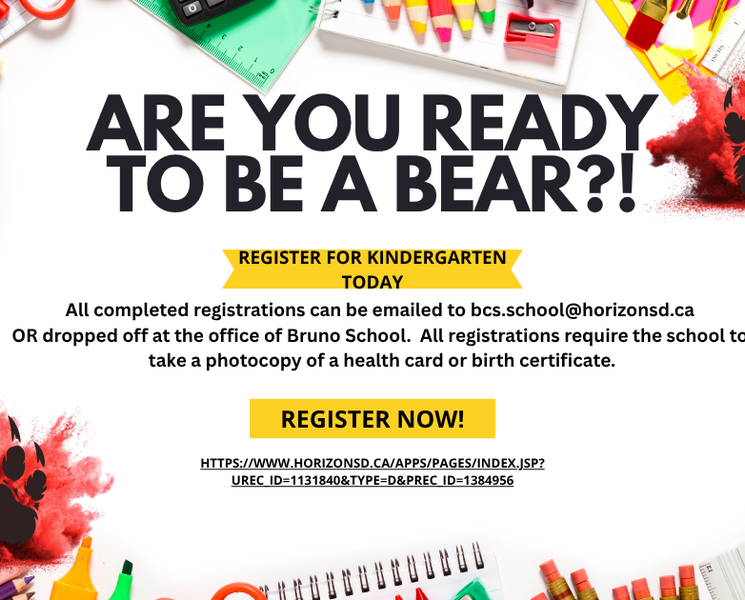Kindergarten registration