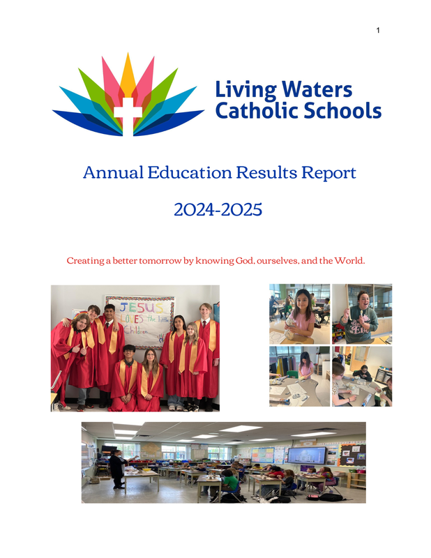 Annual Education Results Report 2024-2025 Featured Photo