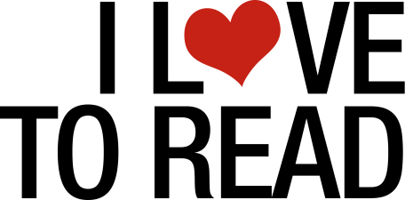 I love to read logo