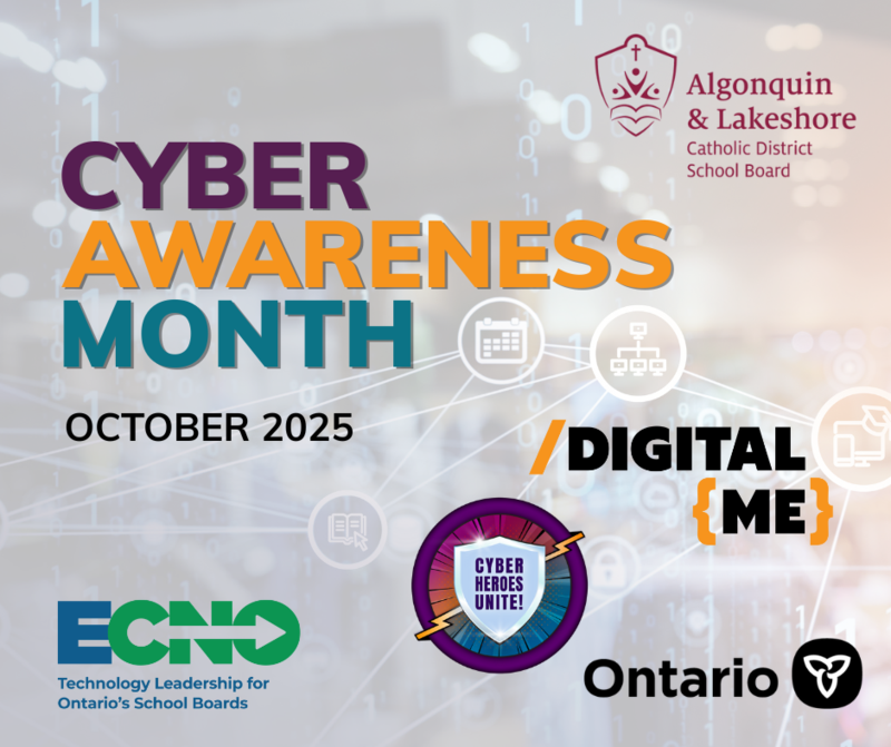 Cyber Awareness Month graphic