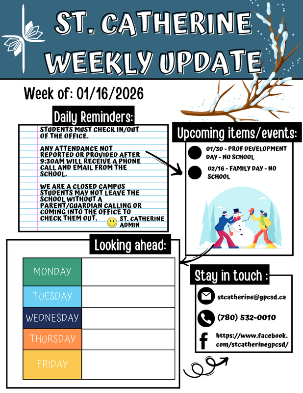 St. Catherine Weekly Update Featured Photo