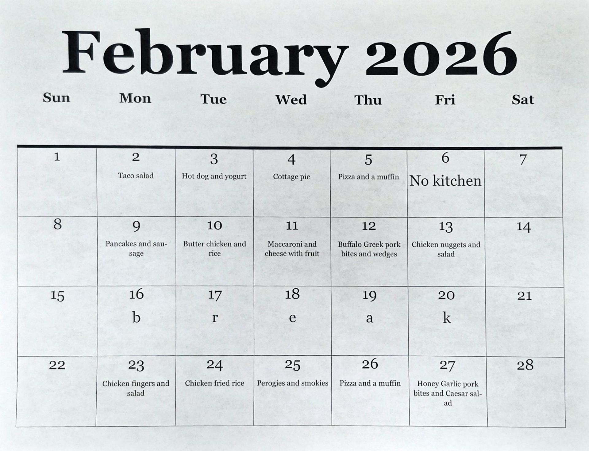 February 2026
