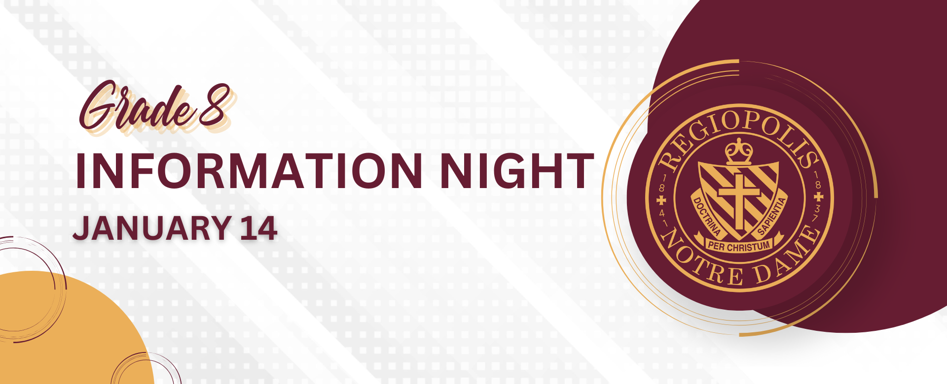 Grade 8 night graphic