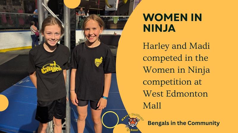 Bengals in the Community - Harley & Madi