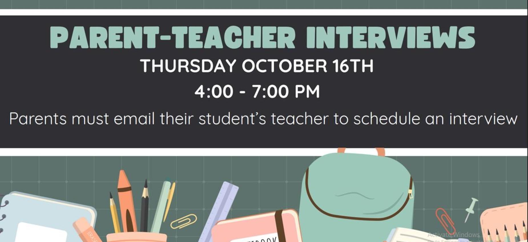 parent teacher interviews
