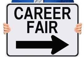 Career Fair sign