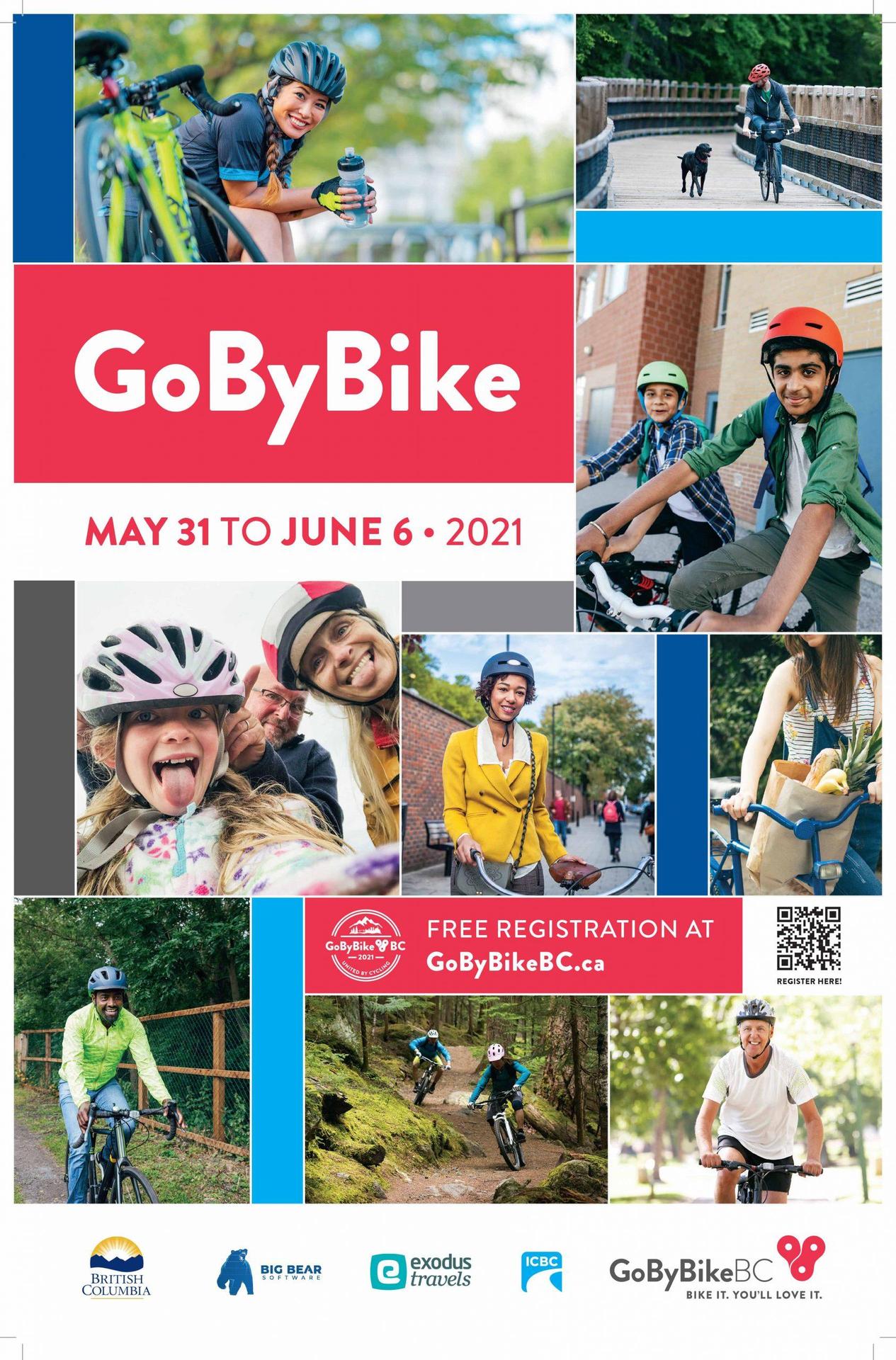 Go by Bike week poster