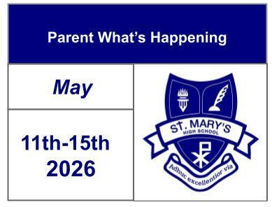 Parent What's Happening - May 11-15, 2026 Featured Photo