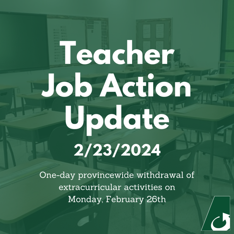 Teacher Job Action Update