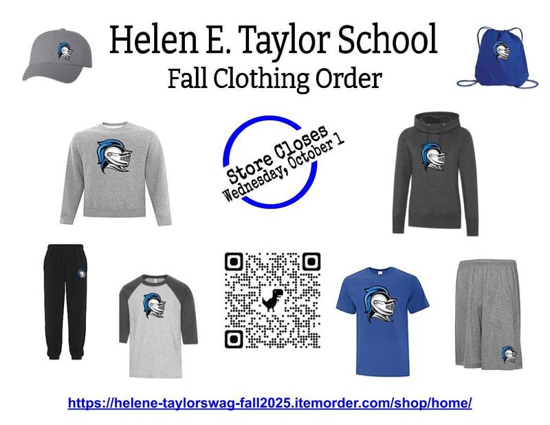 HET School ONLINE Clothing Order