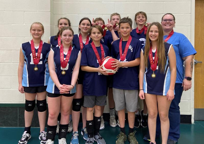 Midale Central School are Co-Ed Champs!