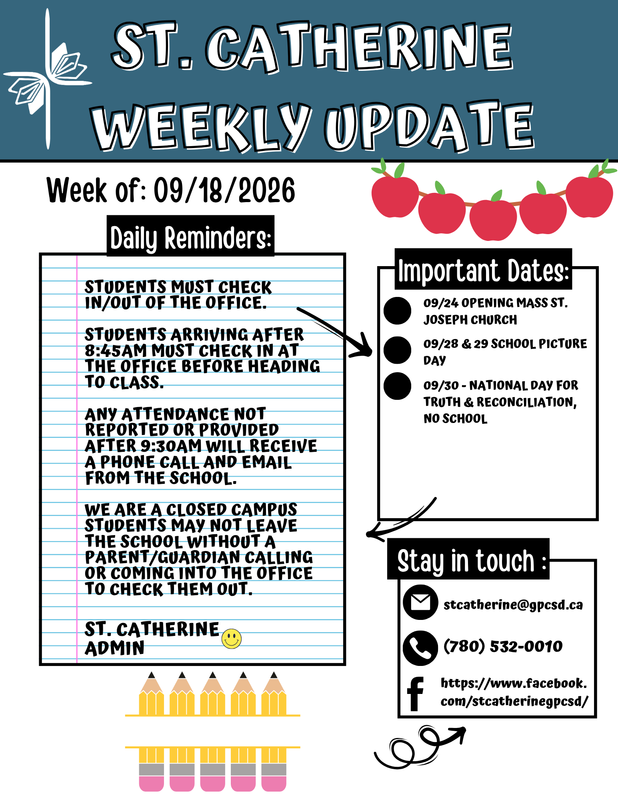 St. Catherine Weekly Update Featured Photo