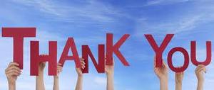 Thank you hands