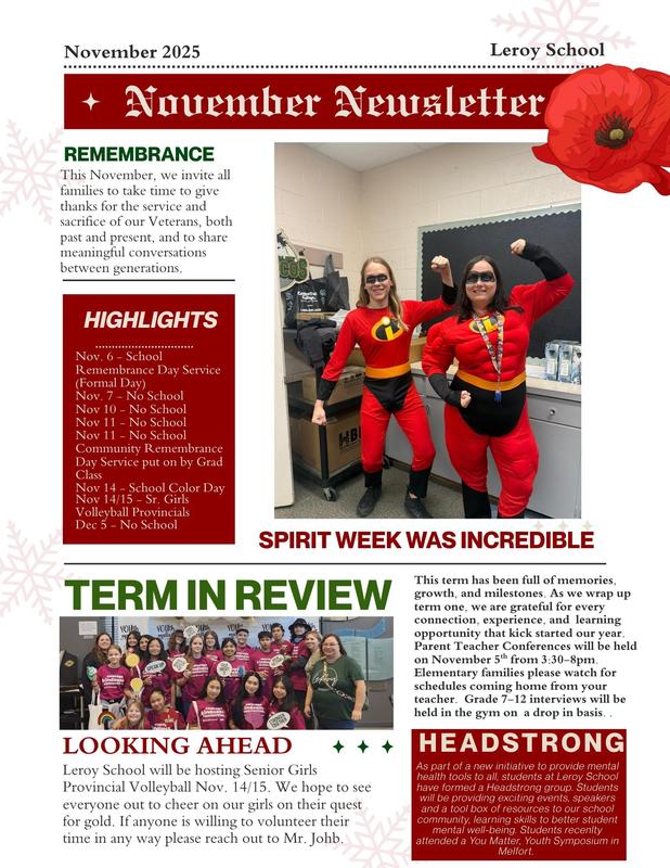 November News page 1