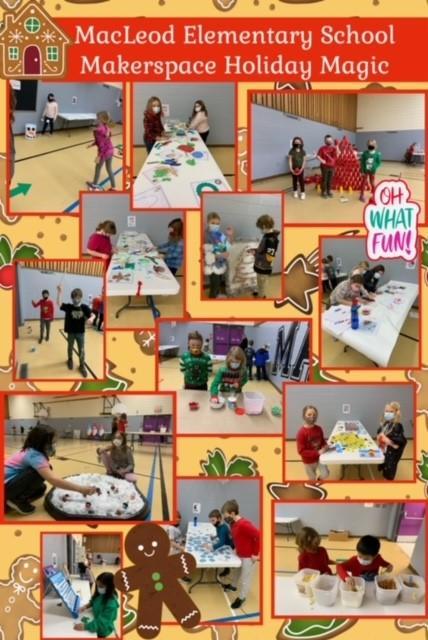 Makerspace Holiday Magic at MacLeod Elementary