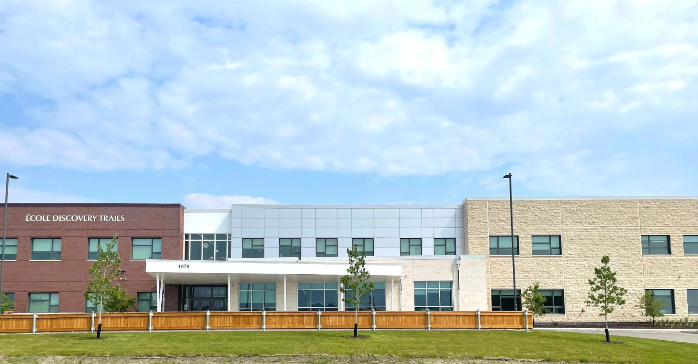 exterior photo of a school
