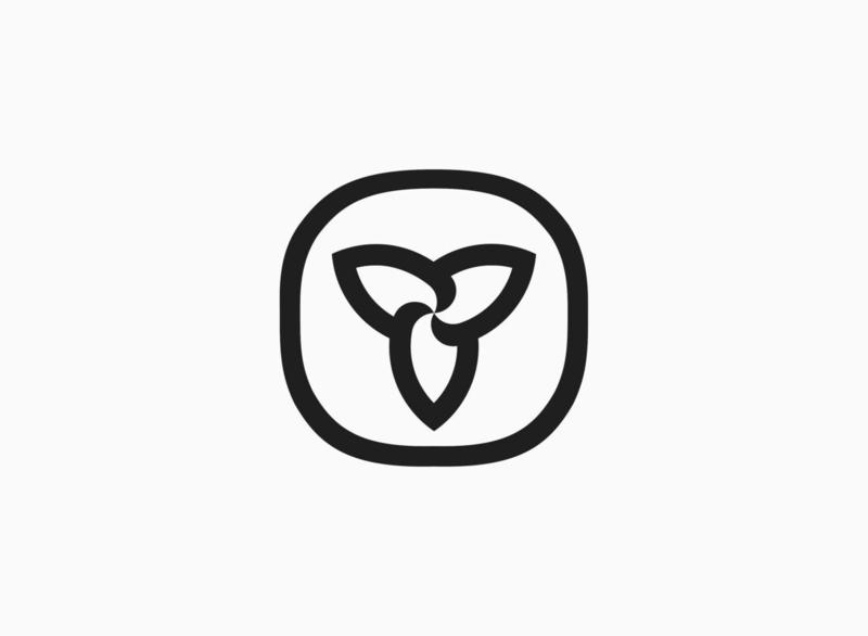Ontario's logo of a trillium