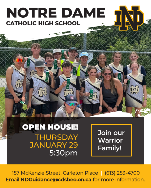 Notre Dame Open House