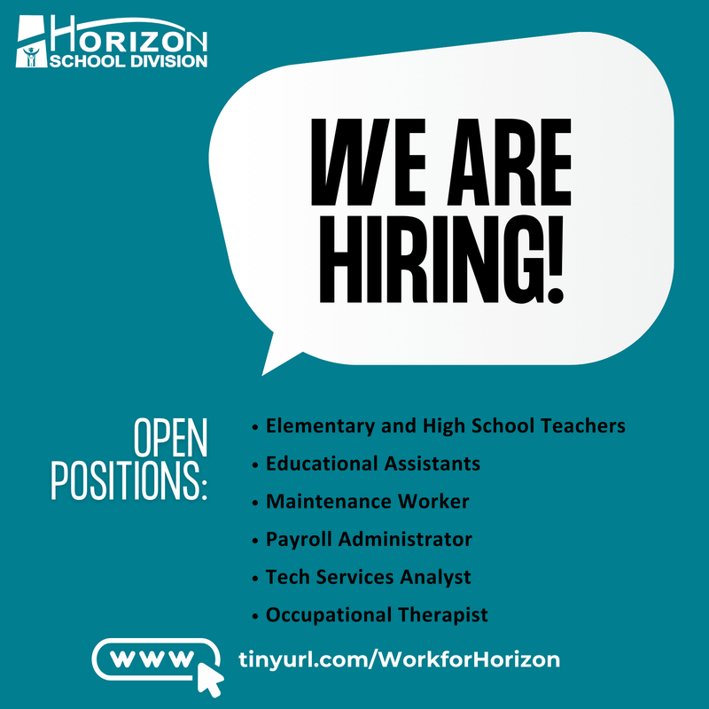 Join the team! Please see tinyurl.com/WorkforHorizon for current job openings.