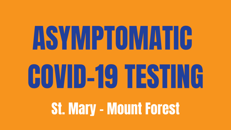 Asymptomatic Testing