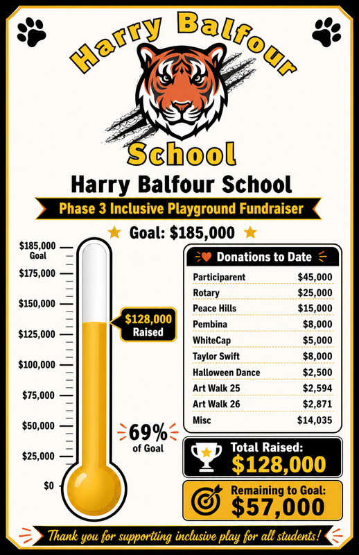 Phase 3 Inclusive Playground Fundraiser Update