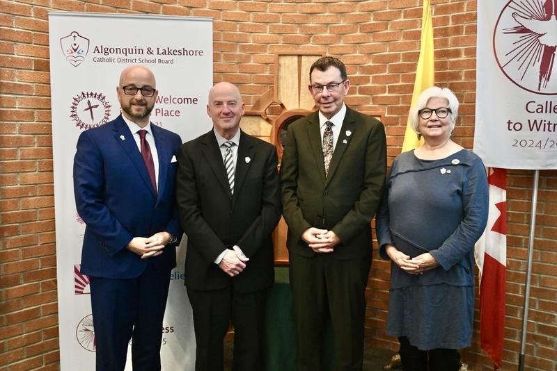 Left to right, pictured: David DeSantis, Shawn Murphy, Brian Evoy and Joanne Belanger.